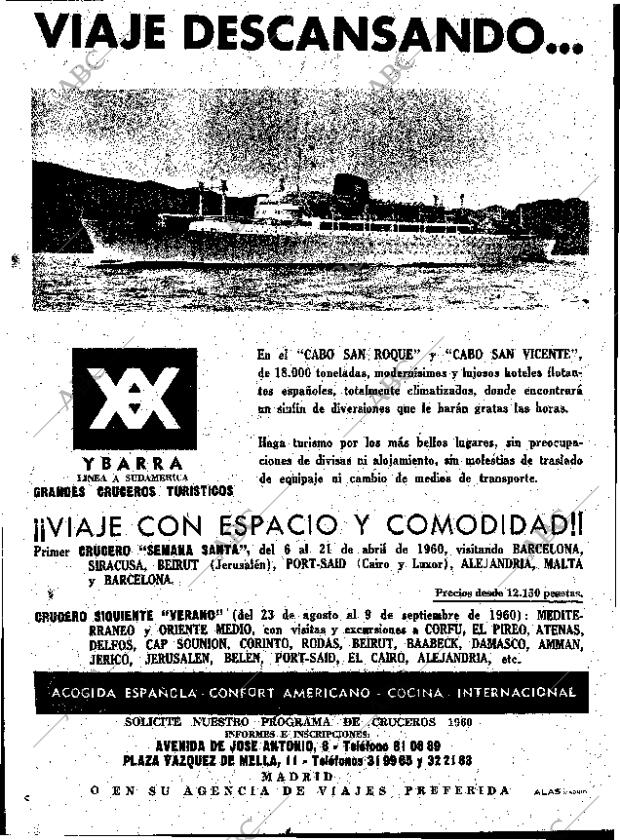 ABC MADRID 04-03-1960 página 2