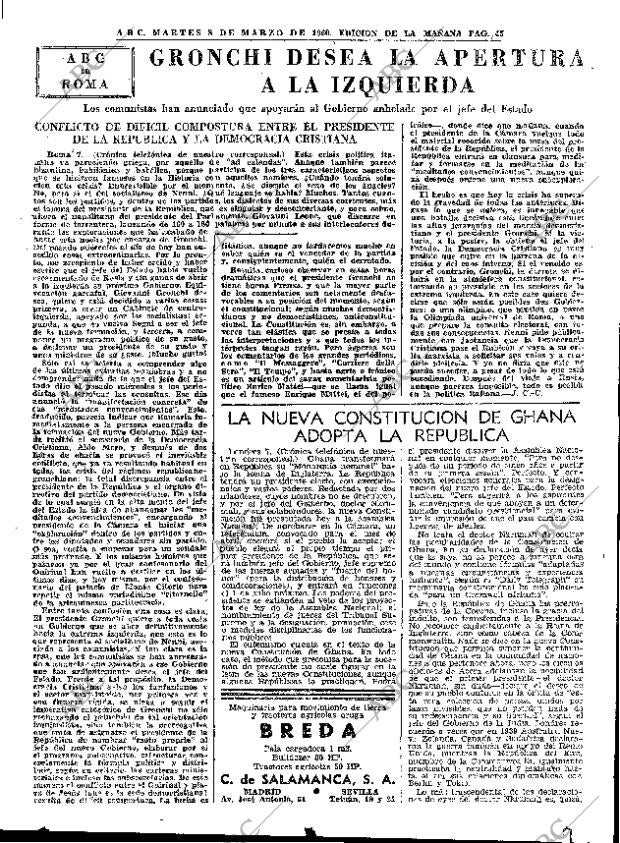 ABC MADRID 08-03-1960 página 45