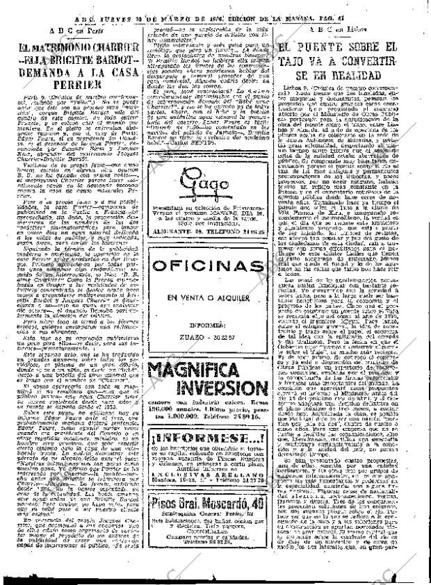 ABC MADRID 10-03-1960 página 41