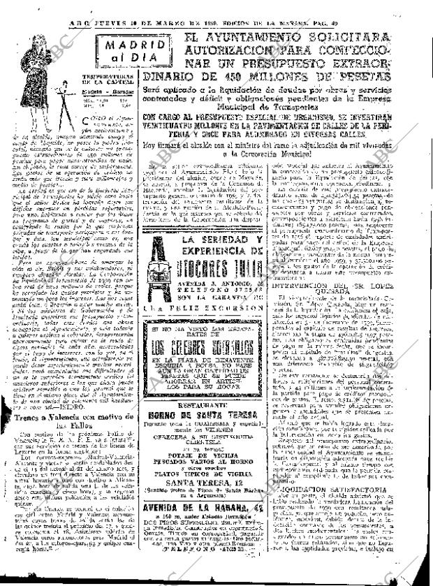 ABC MADRID 10-03-1960 página 49