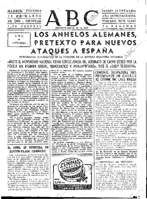 ABC MADRID 11-03-1960 página 31