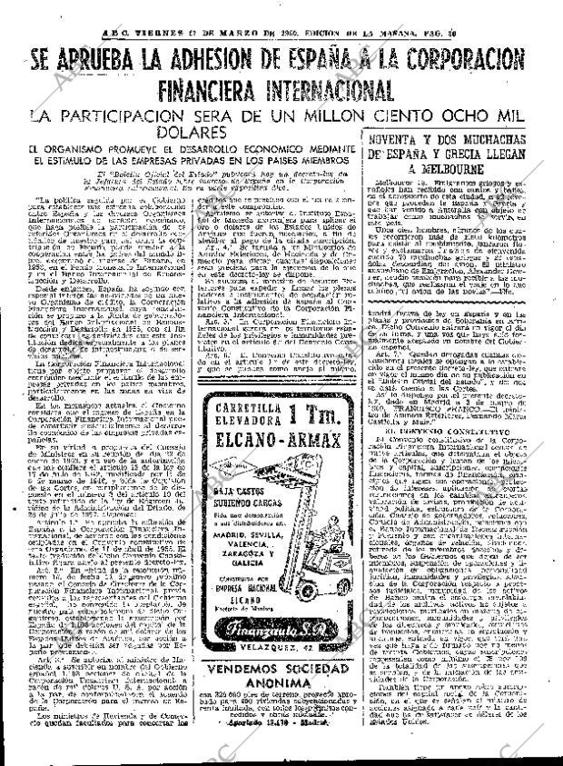 ABC MADRID 11-03-1960 página 36