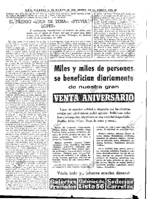 ABC MADRID 11-03-1960 página 39