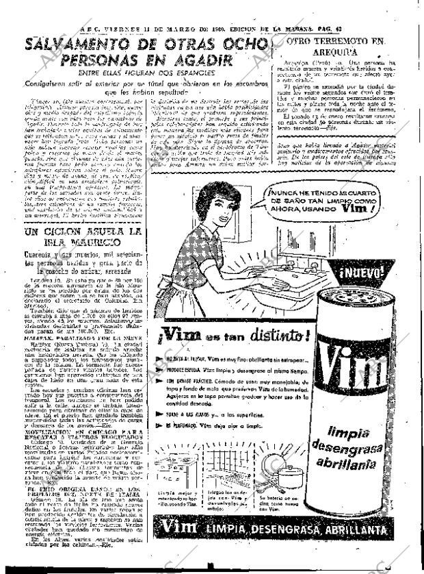 ABC MADRID 11-03-1960 página 43