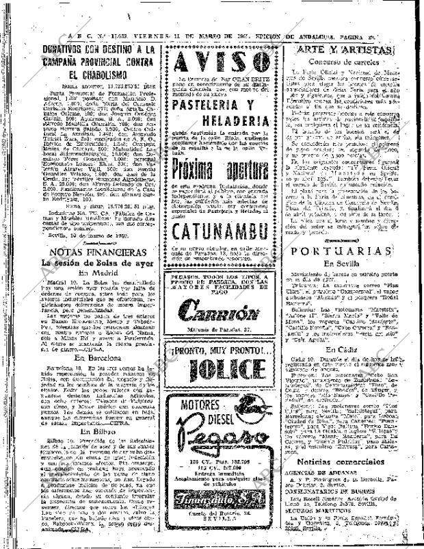 ABC SEVILLA 11-03-1960 página 32