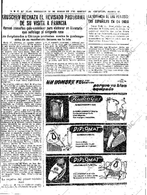 ABC SEVILLA 16-03-1960 página 27