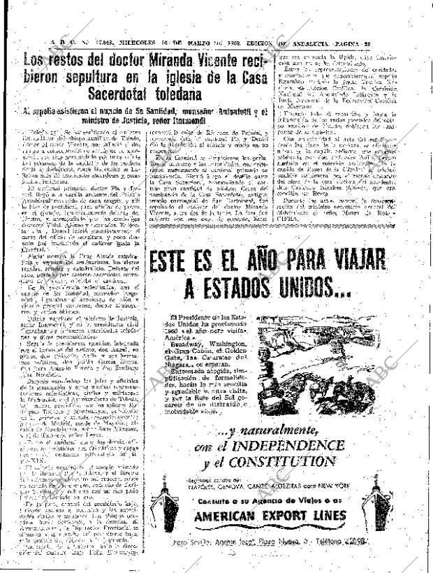 ABC SEVILLA 16-03-1960 página 29