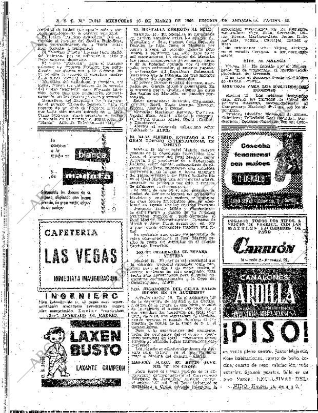 ABC SEVILLA 16-03-1960 página 42