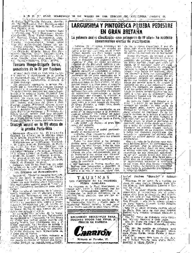 ABC SEVILLA 16-03-1960 página 43