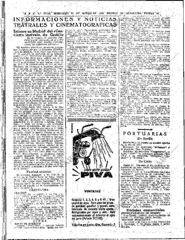 ABC SEVILLA 16-03-1960 página 44