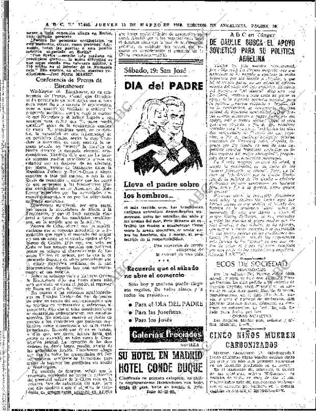 ABC SEVILLA 17-03-1960 página 30