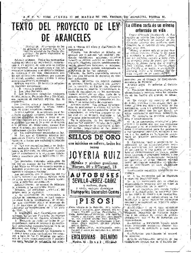 ABC SEVILLA 17-03-1960 página 31
