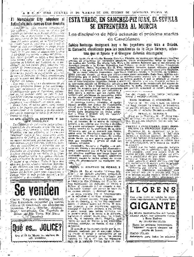 ABC SEVILLA 17-03-1960 página 43