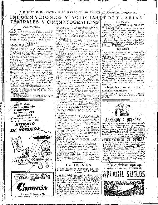 ABC SEVILLA 17-03-1960 página 46
