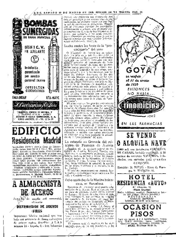 ABC MADRID 19-03-1960 página 34