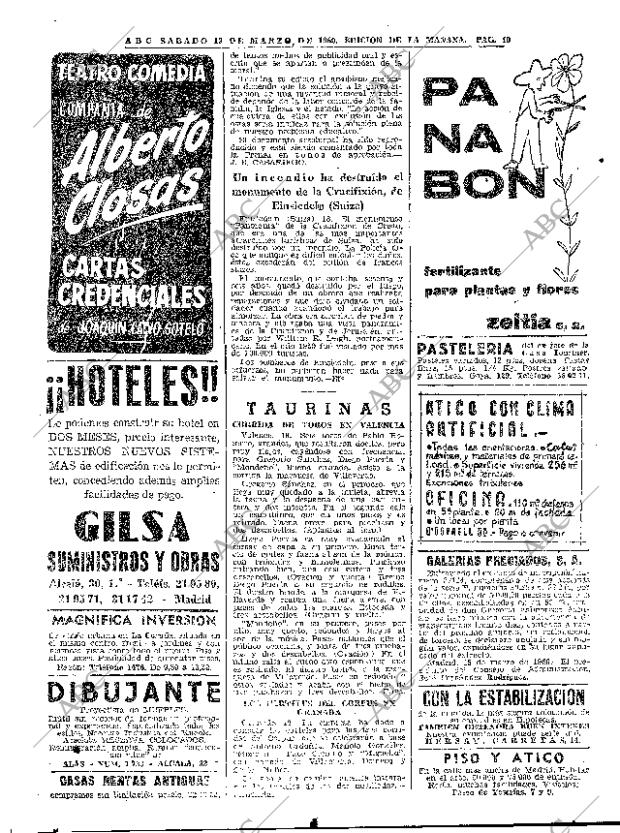 ABC MADRID 19-03-1960 página 40