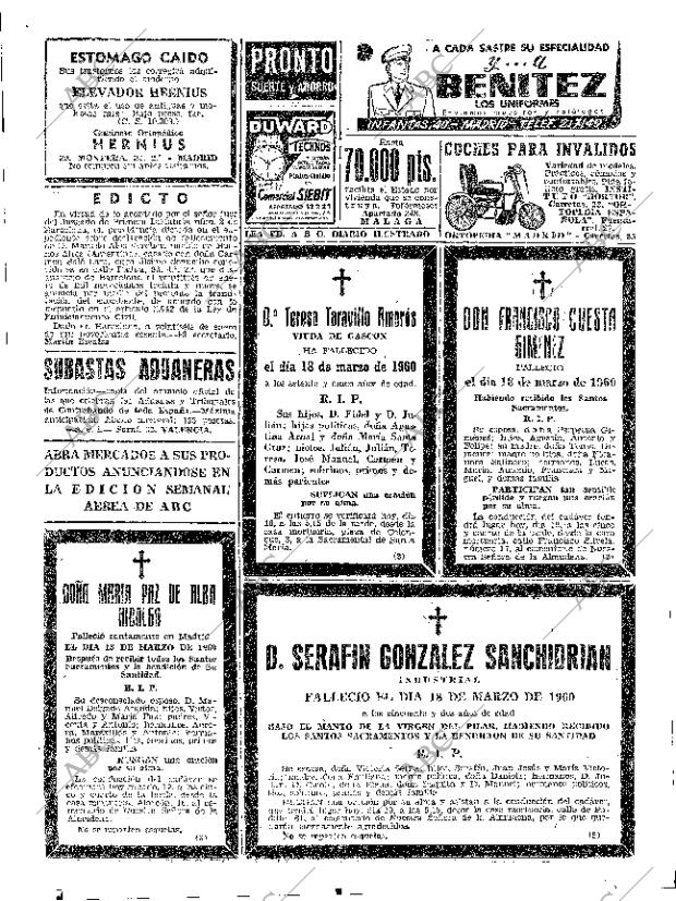ABC MADRID 19-03-1960 página 62