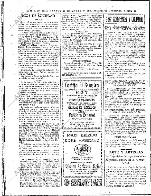 ABC SEVILLA 19-03-1960 página 24