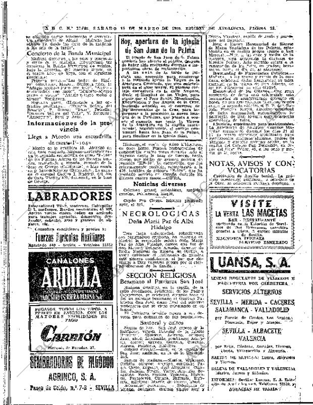 ABC SEVILLA 19-03-1960 página 32