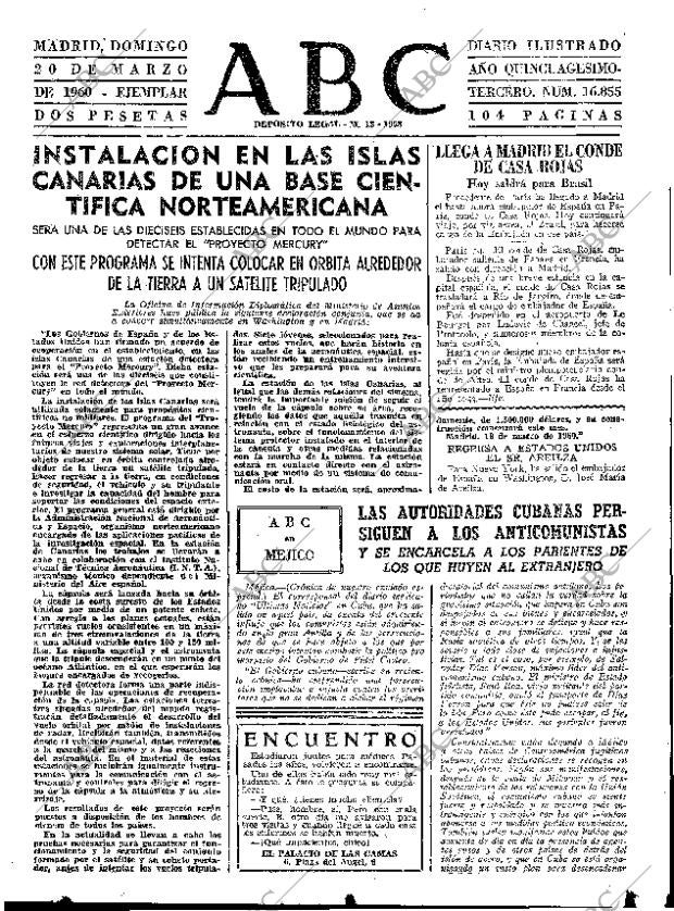 ABC MADRID 20-03-1960 página 63