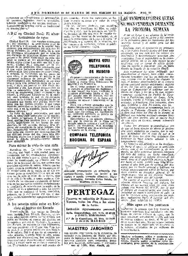 ABC MADRID 20-03-1960 página 72