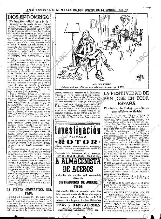 ABC MADRID 20-03-1960 página 73