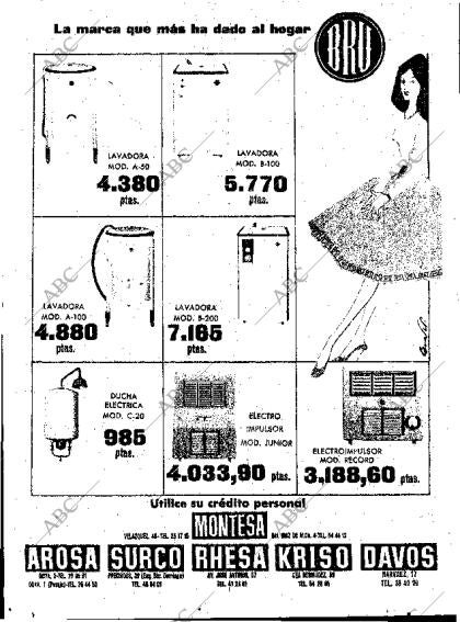 ABC MADRID 23-03-1960