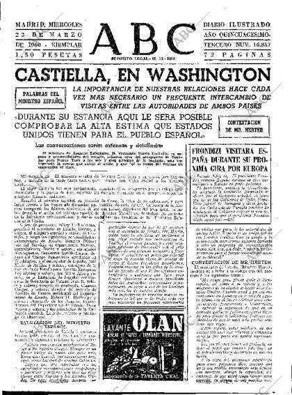 ABC MADRID 23-03-1960