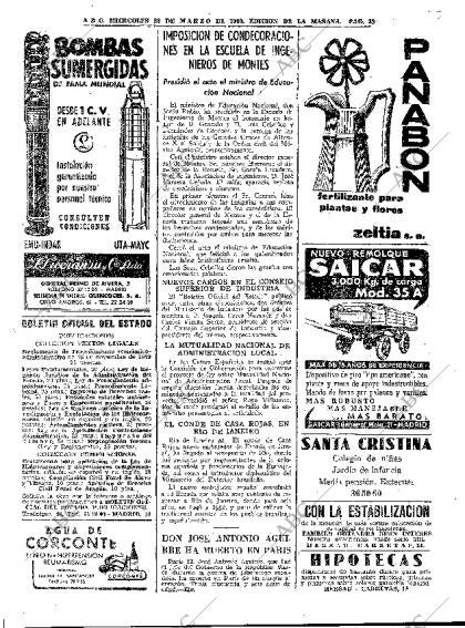 ABC MADRID 23-03-1960