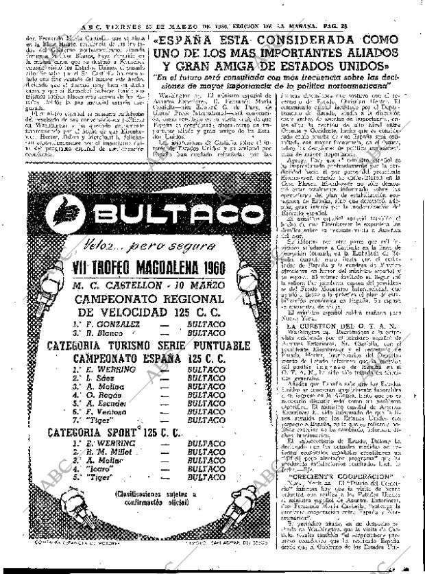 ABC MADRID 25-03-1960 página 33