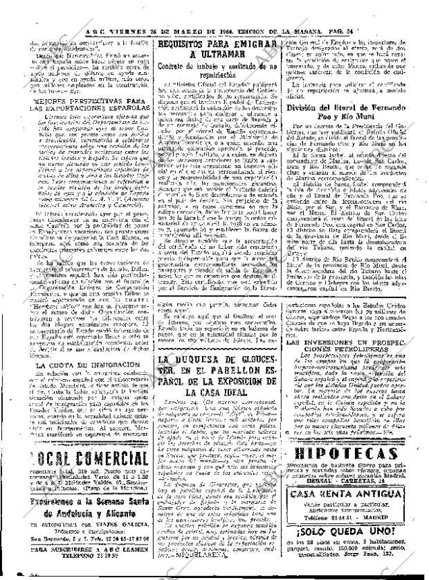 ABC MADRID 25-03-1960 página 34