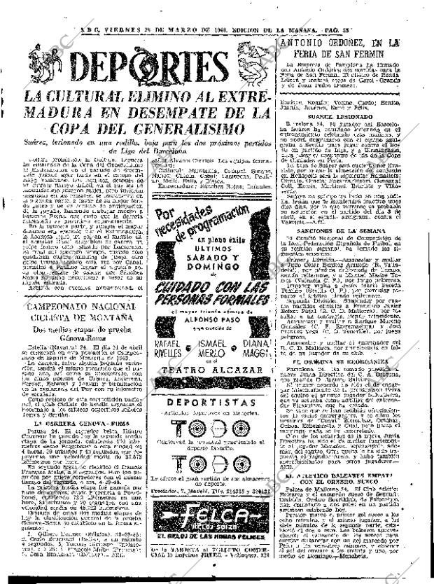 ABC MADRID 25-03-1960 página 55