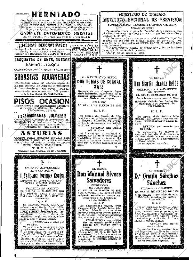 ABC MADRID 25-03-1960 página 70