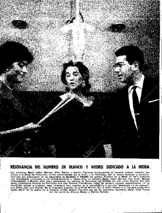 BLANCO Y NEGRO MADRID 26-03-1960 página 86