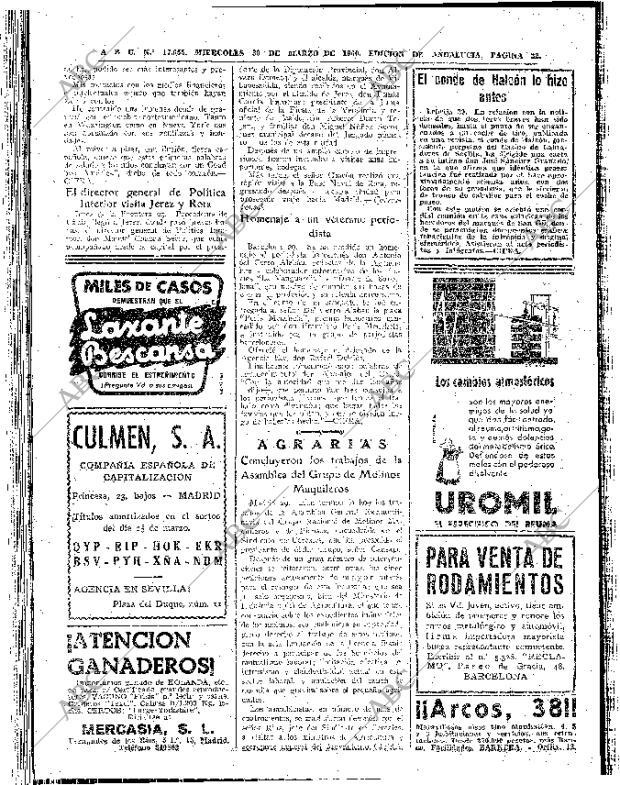 ABC SEVILLA 30-03-1960 página 22