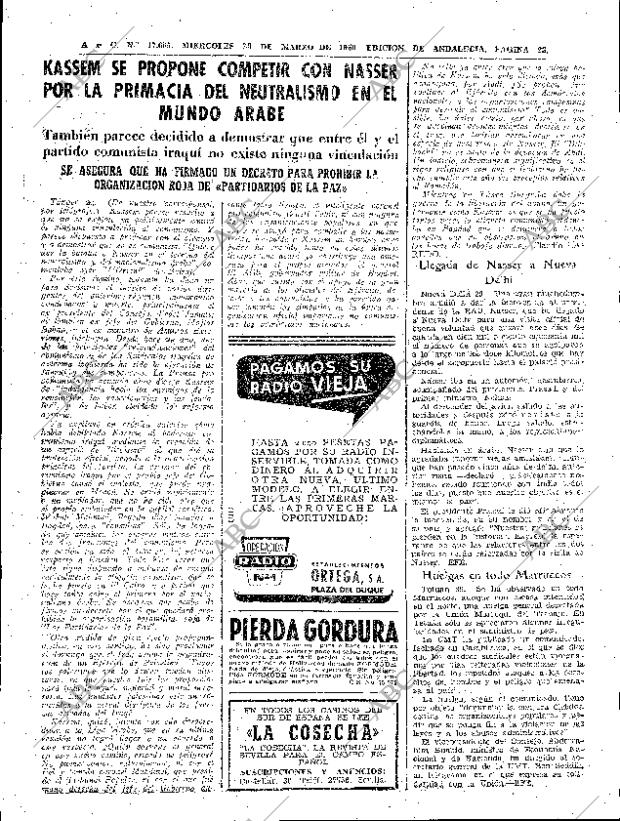 ABC SEVILLA 30-03-1960 página 23