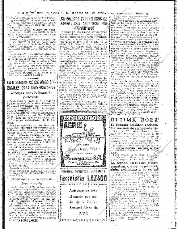 ABC SEVILLA 31-03-1960 página 34