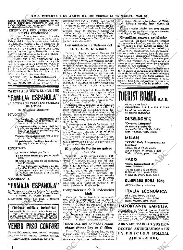 ABC MADRID 01-04-1960 página 28