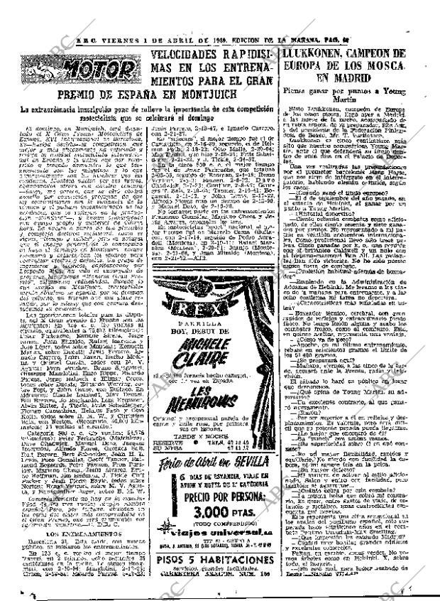 ABC MADRID 01-04-1960 página 46