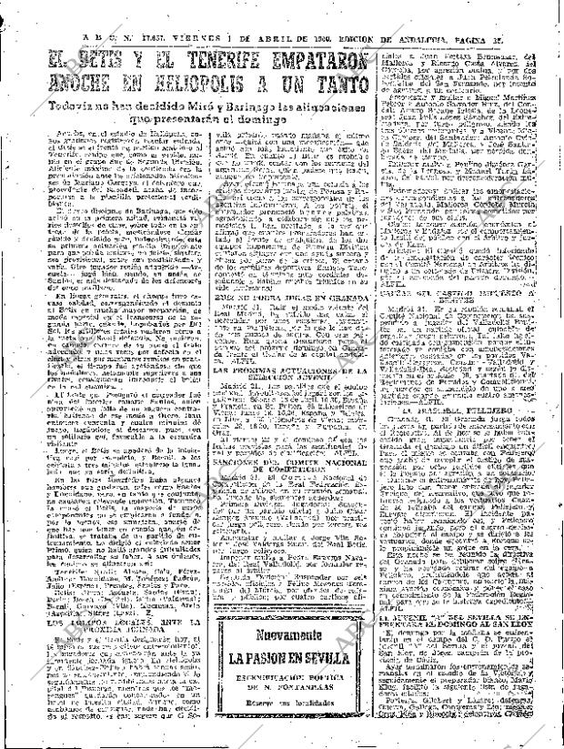 ABC SEVILLA 01-04-1960 página 25