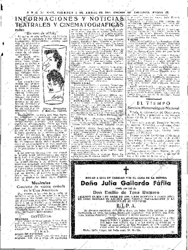ABC SEVILLA 01-04-1960 página 27