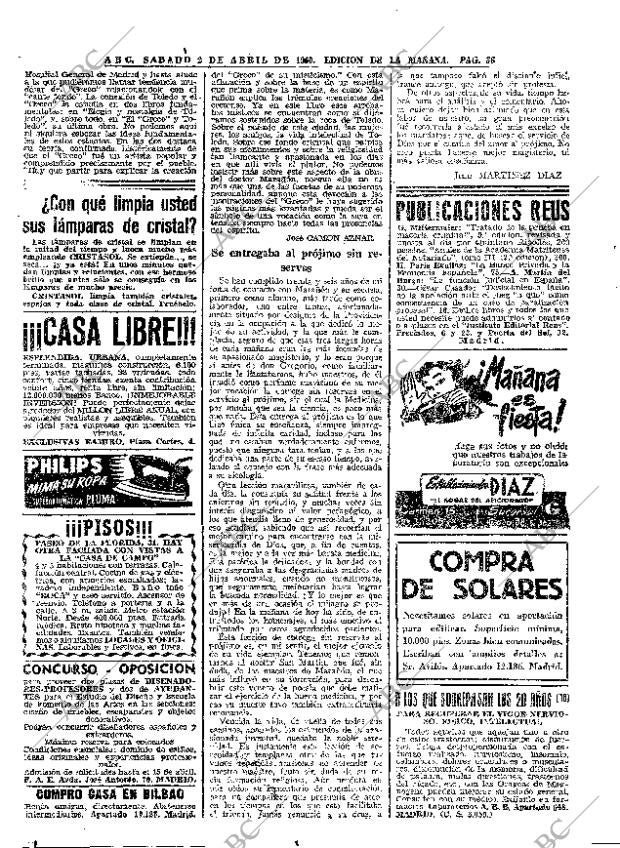 ABC MADRID 02-04-1960 página 36