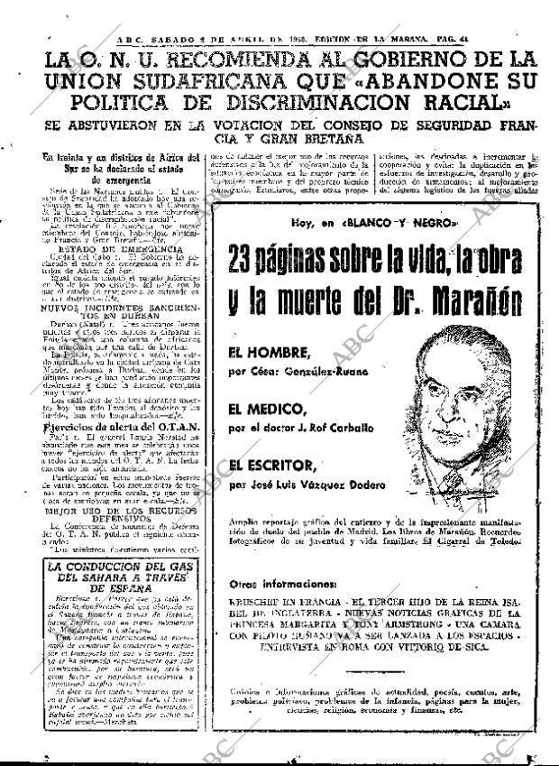 ABC MADRID 02-04-1960 página 41