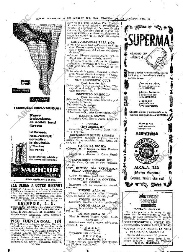 ABC MADRID 02-04-1960 página 48