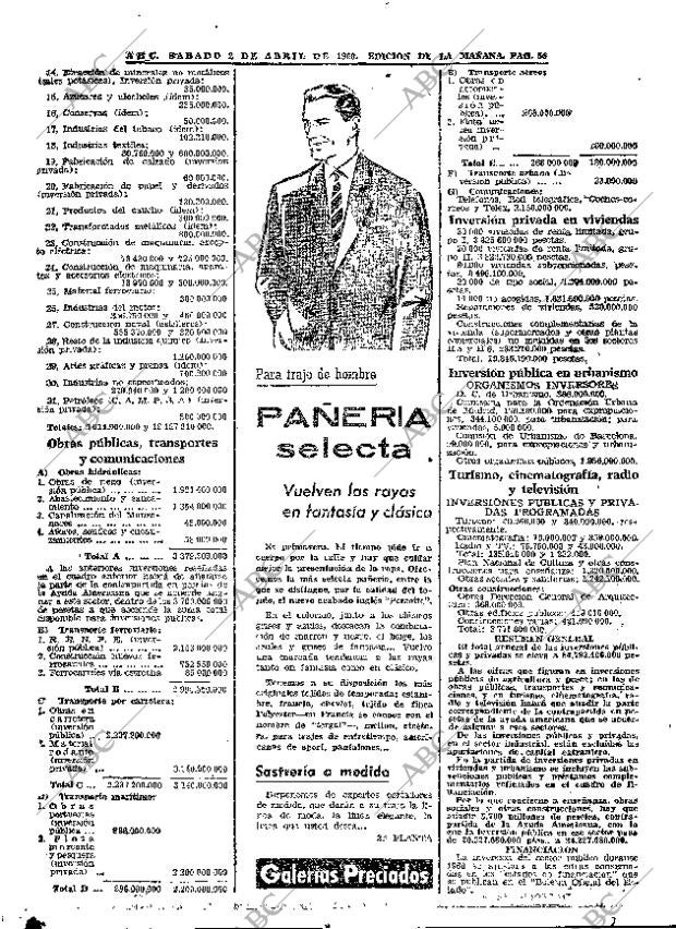 ABC MADRID 02-04-1960 página 56