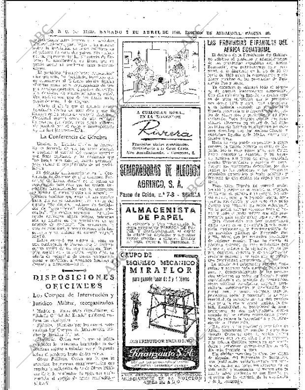 ABC SEVILLA 02-04-1960 página 18