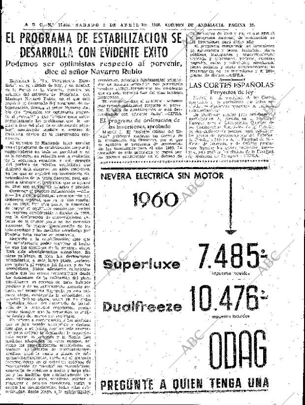 ABC SEVILLA 02-04-1960 página 19