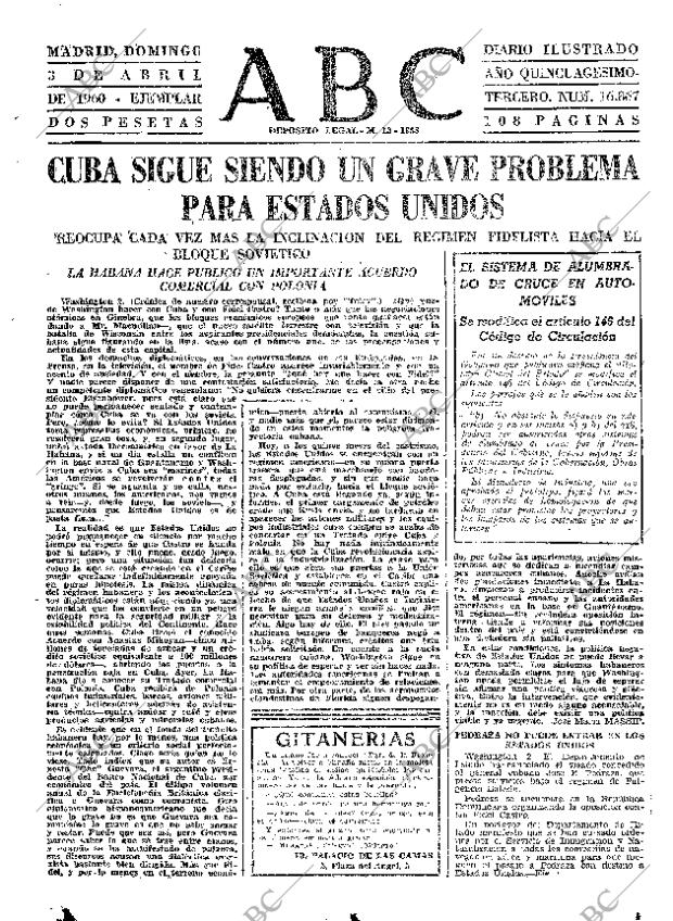 ABC MADRID 03-04-1960 página 63