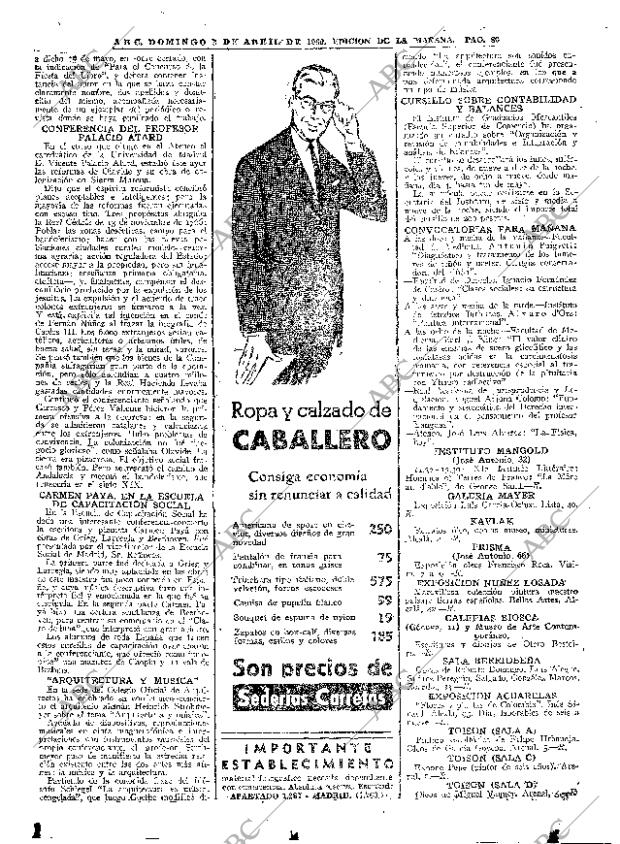 ABC MADRID 03-04-1960 página 80