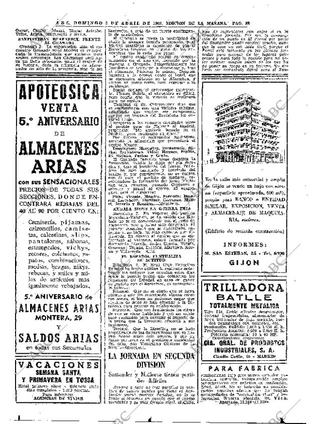 ABC MADRID 03-04-1960 página 88